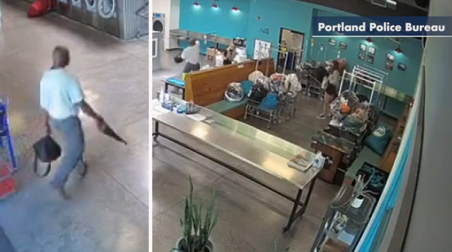 Man attacks people with handsaw inside laundromat in Oregon