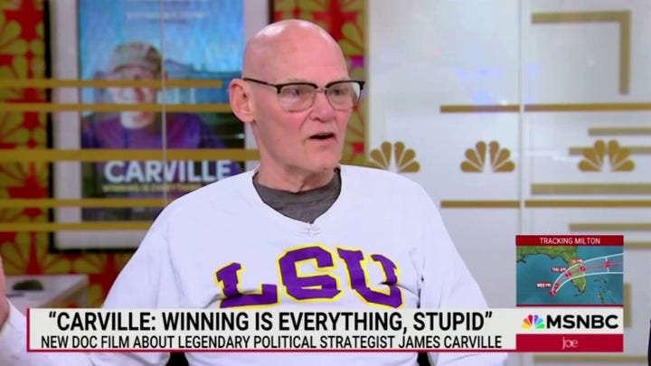 James Carville suggests Democrats stop talking about Jan. 6, 2020, election: 'Leave it alone' 