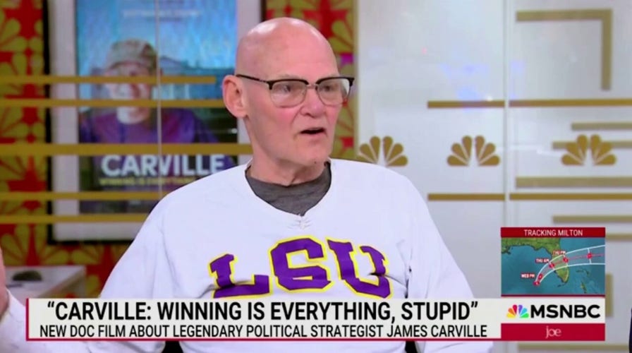 James Carville suggests Democrats stop talking about Jan. 6, 2020, election: 'Leave it alone' 