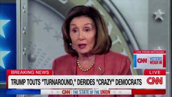 Nancy Pelosi pressed by CNN after Trump called her out at SOTU over congressional stock trading