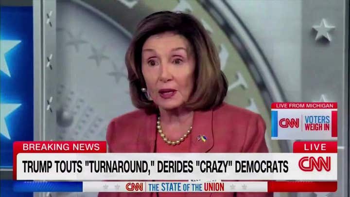 Nancy Pelosi pressed by CNN after Trump called her out at SOTU over congressional stock trading