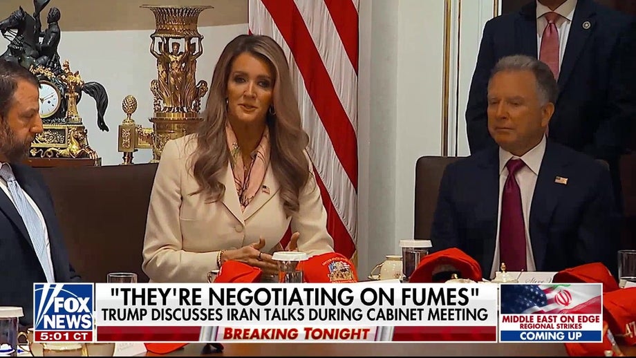 Iran is ‘negotiating on fumes,’ President Trump says