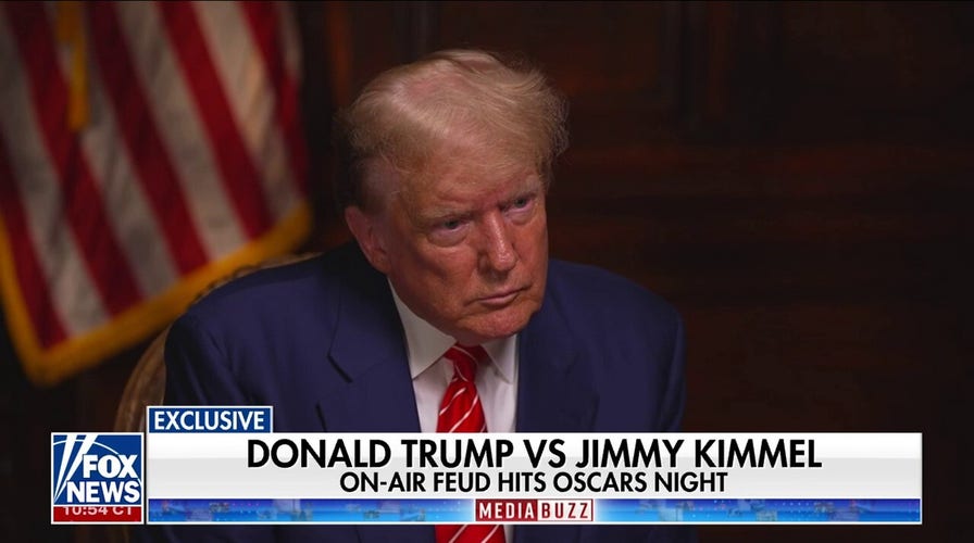Donald Trump vs. Jimmy Kimmel: On-air feud hits Oscars night