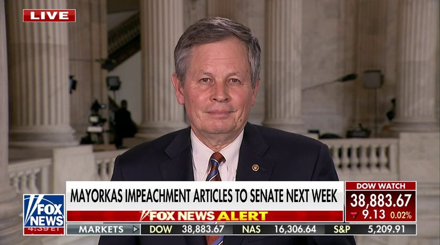 Schumer wants to ‘bury’ this Mayorkas impeachment vote: Sen. Steve Daines