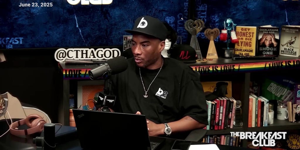 Charlamagne says Dems 'sound like hypocrites' as they condemn Trump's Iran strike bypassing congressional approval