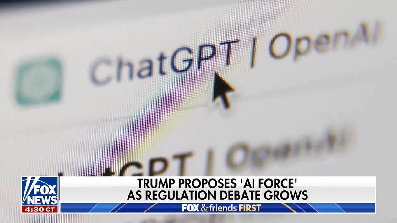 Trump pushes 'AI Force' proposal as regulation debate grows