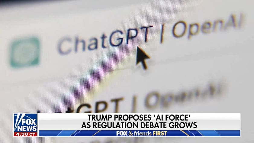 Trump pushes 'AI Force' proposal as regulation debate grows