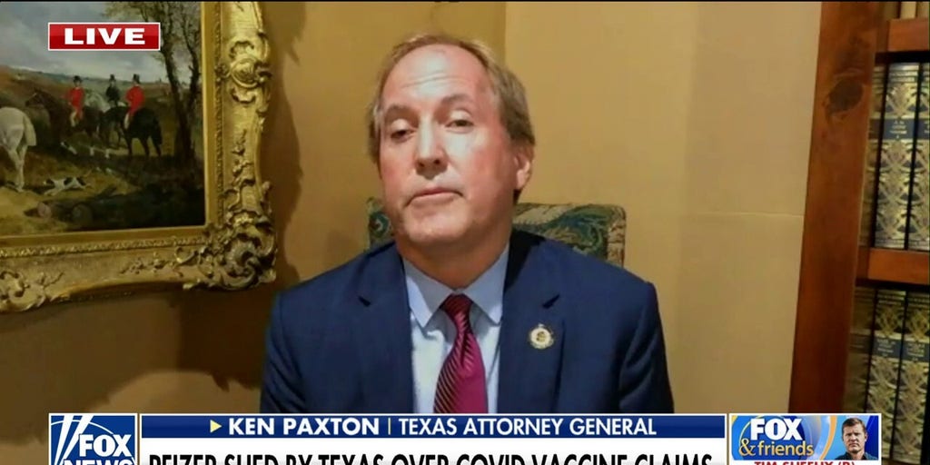 Texas AG Ken Paxton on Pfizer COVID-19 vaccine lawsuit: 'We're going to get  to the bottom of this