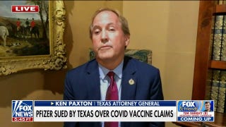 Texas AG Ken Paxton on Pfizer COVID-19 vaccine lawsuit: 'We're going to get to the bottom of this' - Fox News