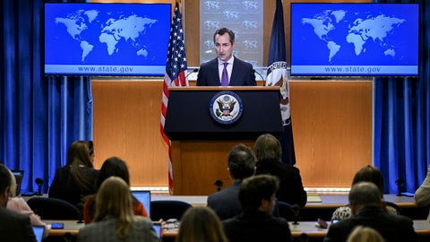 WATCH LIVE: State Dept holds briefing as Israel weighs response to Iran's attack - Fox Business Video