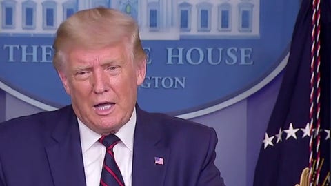 President Trump rejects Atlantic report he disparaged military: 'It's a hoax'