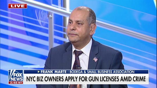 Crime resulting in New York City business owners applying for gun licenses