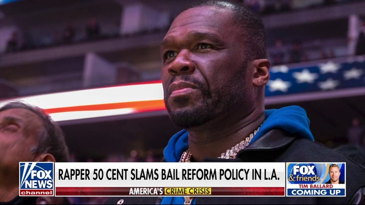 50 Cent alarmed over LA bail policies: 'Watch how bad it gets'