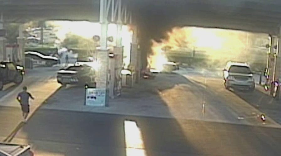 Massive fire at a Florida gas station ignited by a deputy's Taser