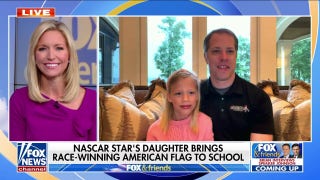 NASCAR star’s daughter brings race-winning American flag to school: I’m so ‘proud’ - Fox News