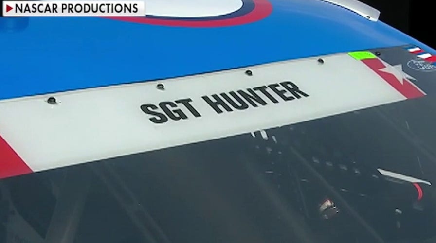 Names of fallen heroes displayed on cars racing in Coca-Cola 600