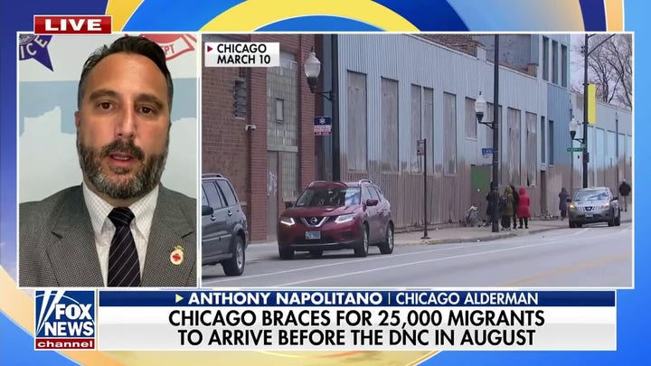 Chicago alderman sounds alarm on migrant surge ahead of DNC: 'We can't handle any more'