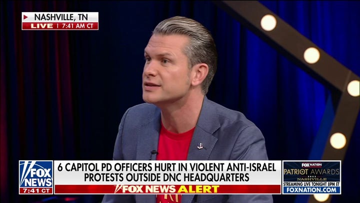 Pete Hegseth says Biden admin hasn't 'deterred anything,' urges Israel to take action against Iran