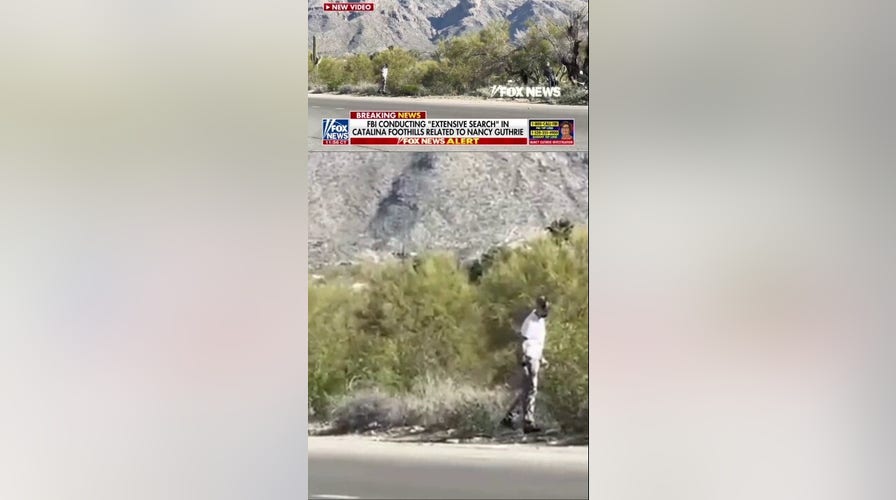 BREAKING: FBI searching roadways in Catalina Foothills amid Guthrie case