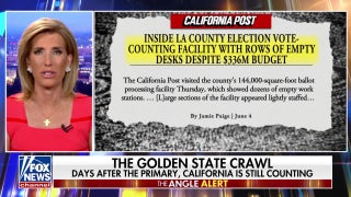 Laura: California's prolonged system of collecting, counting and reporting votes is a joke