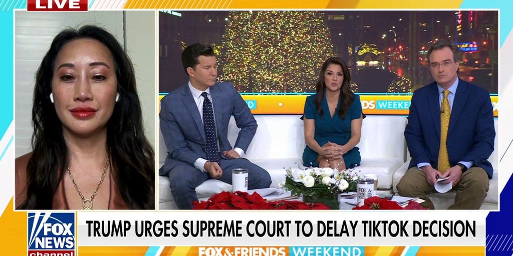 Trump urges SCOTUS to delay TikTok ruling | Fox News Video