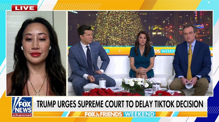 Trump urges SCOTUS to delay TikTok ruling