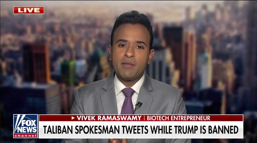 Vivek Ramaswamy: Staggering ‘hypocrisy’ by Twitter for allowing Taliban leaders to tweet