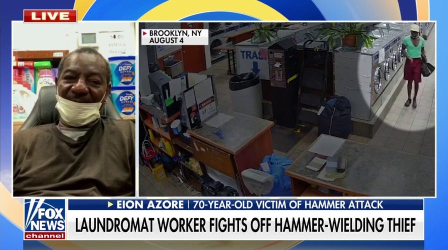 Laundromat employee fights off thief:  ‘Not on my watch’