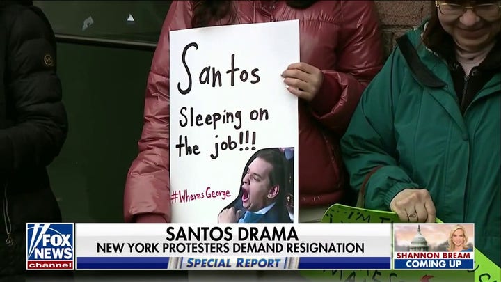 George Santos faces growing calls to resign following web of lies