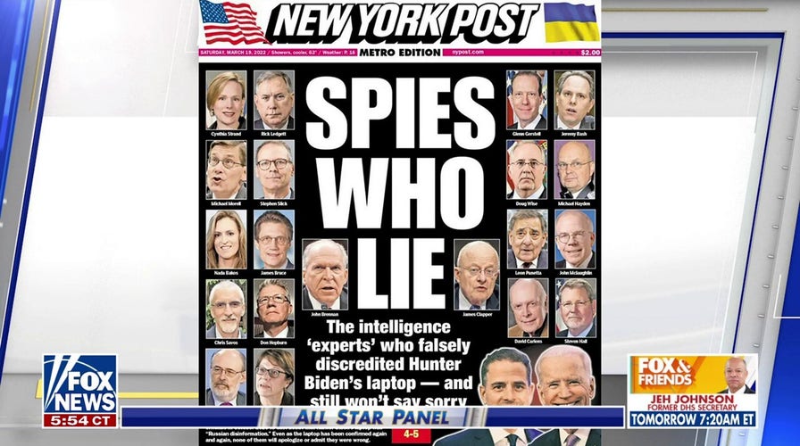 All-Star Panel looks back at Biden's claim Hunter’s laptop was Russian disinfo