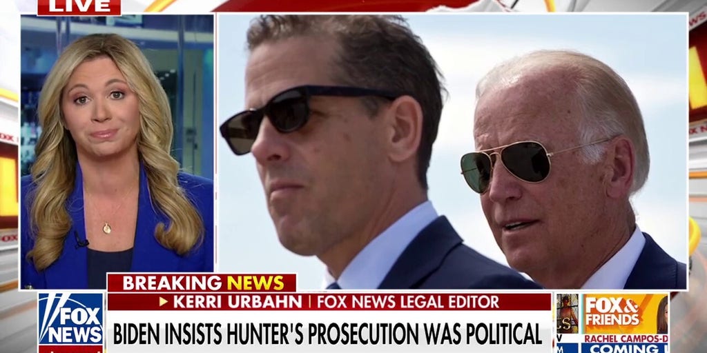 Biden 'lowered the bar' and gave a political gift to Trump with Hunter pardon, says legal expert