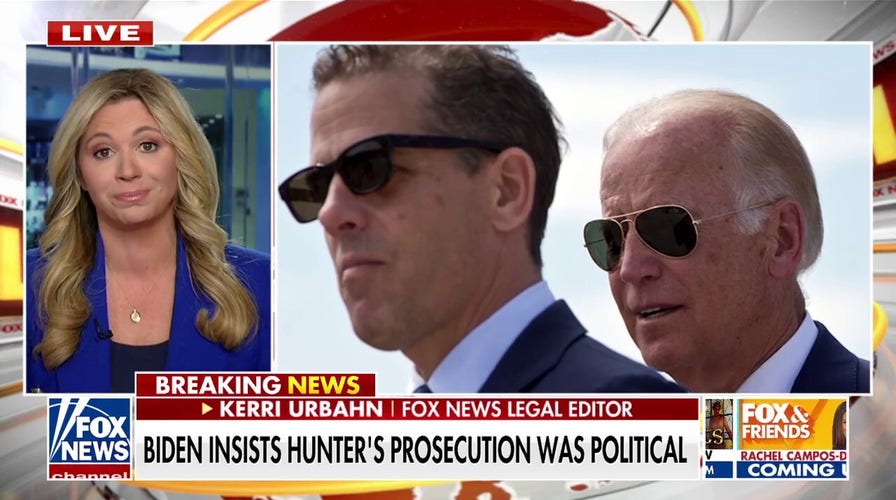 Kerri Urbahn argues Biden's pardon of Hunter is 'fantastic' for Trump
