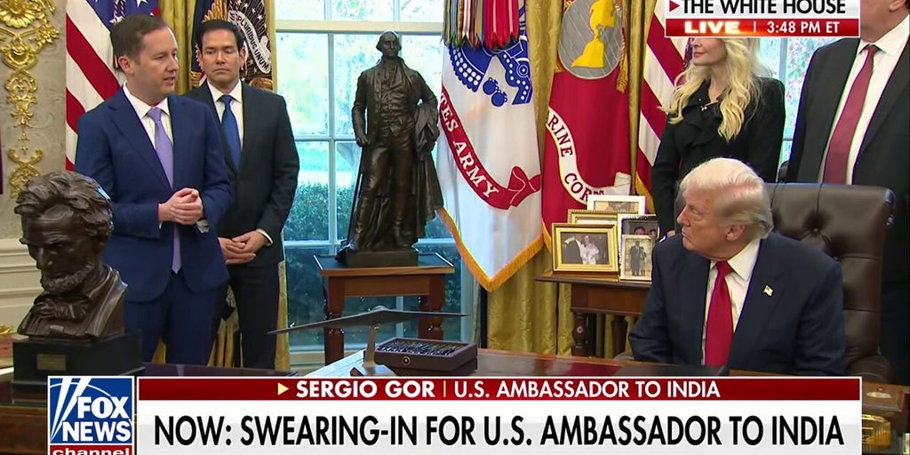 Trump holds swearing-in ceremony for US ambassador to India