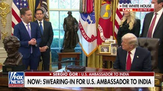  Trump holds swearing-in ceremony for US ambassador to India - Fox News