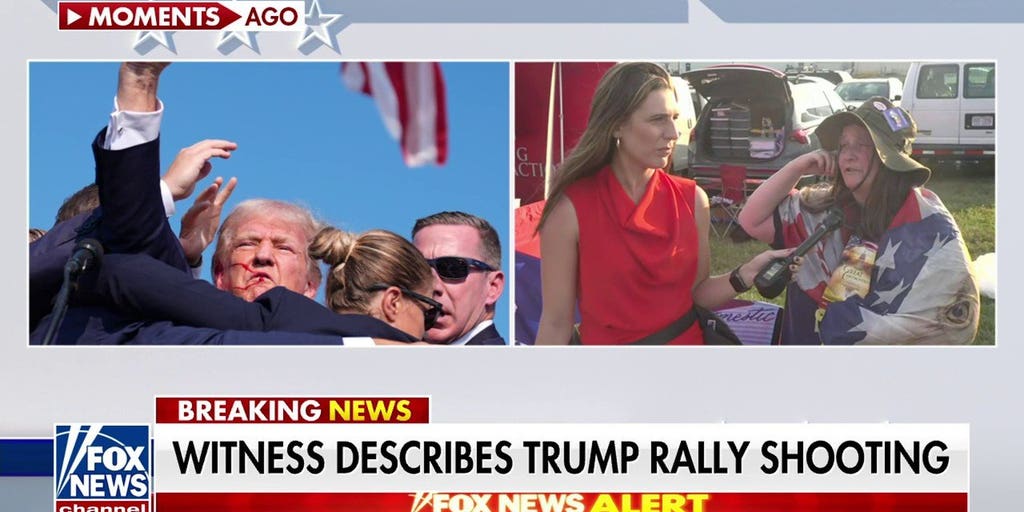 'We just started praying': Trump rally eyewitness | Fox News Video