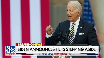 Biden announces he is stepping aside as a candidate