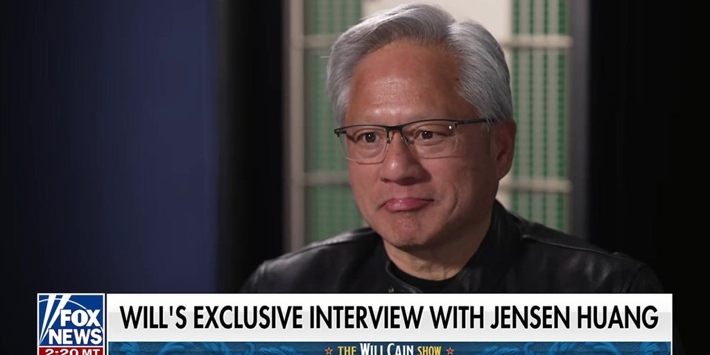 Jensen Huang makes an optimistic case for the future of AI