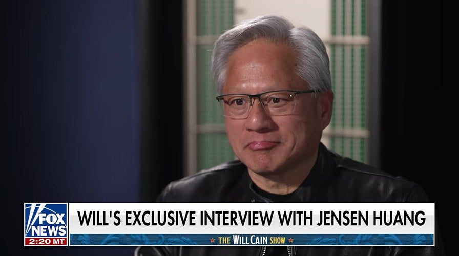 Jensen Huang makes an optimistic case for the future of AI