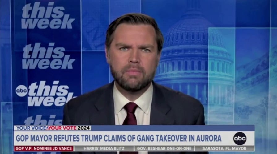 JD Vance se enfrenta al presentador ABC News News por la presencia de bandas de inmigrantes en Colorado