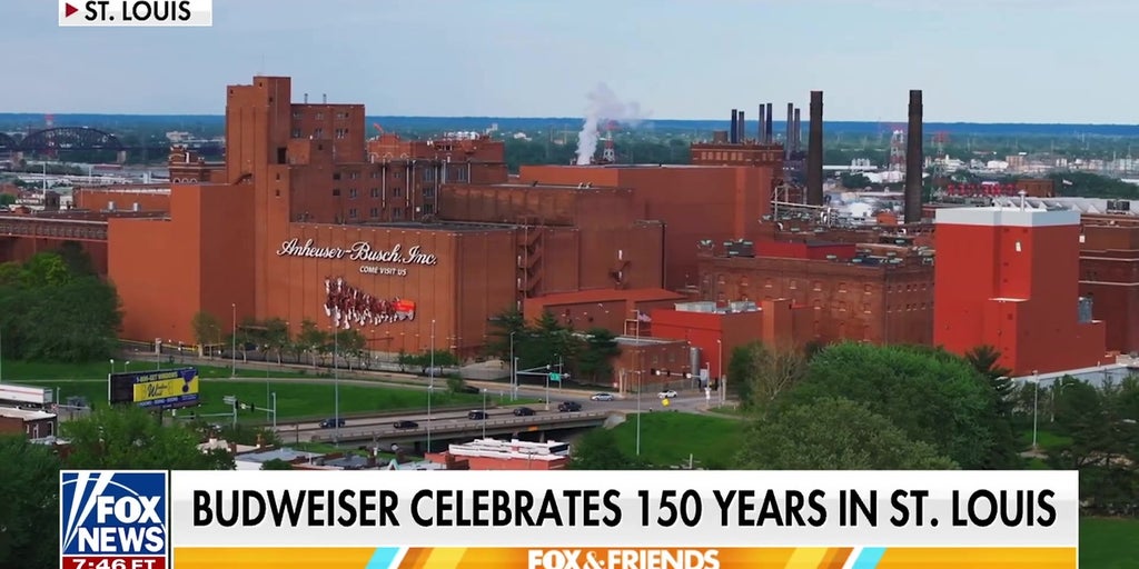 Steve Doocy celebrates Budweiser's 150th anniversary at original St. Louis brewery