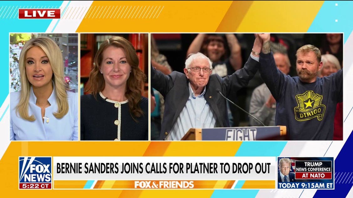 Bernie Sanders joins calls for for Platner to drop out of Senate race amid multiple controversies