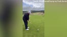 Trump plays a round of golf at Turnberry amid visit to Scotland