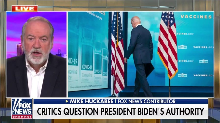  Mike Huckabee slams Biden over lack of authority: 'Not in complete command'