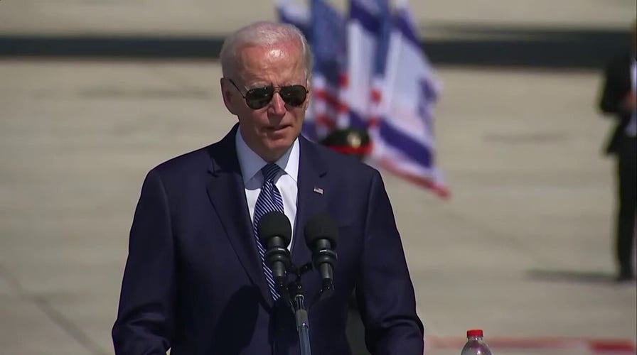 Biden makes gaffe on "honor of the Holocaust" during speech in Israel