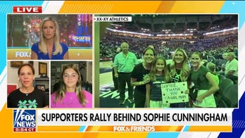 Trans activists harass Sophie Cunningham supporters before WNBA game
