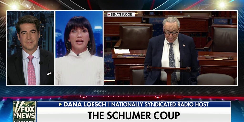 Chuck Schumer may still 'wriggle' his way out of this, says Dana Loesch