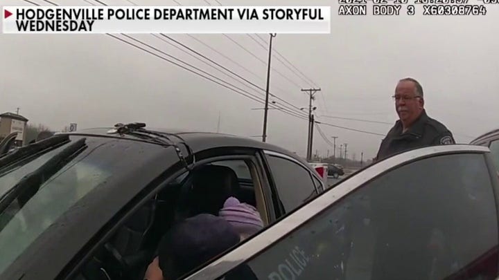 Kentucky police chief hugs fleeing suspect after car chase