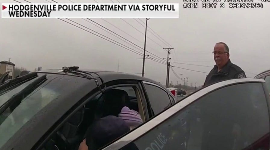 Kentucky police chief hugs fleeing suspect after car chase