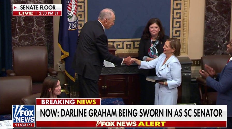Darline Graham sworn in as interim South Carolina senator