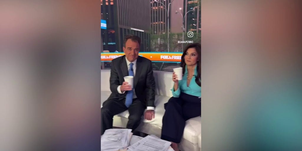 Dana Perino shares her mushroom coffee with Fox News colleagues